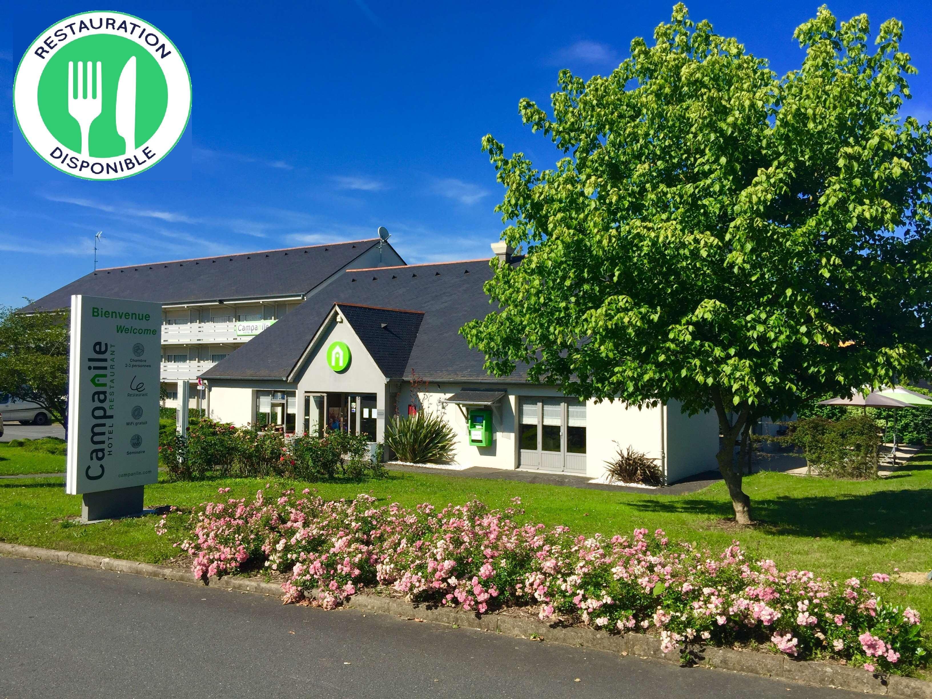 Campanile Angers Ouest - Beaucouze Hotel Exterior foto